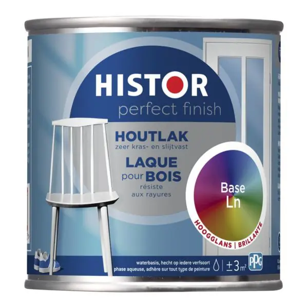 HISTOR PERFECT FINISH HOUTLAK HG BASIS LN 250 ML