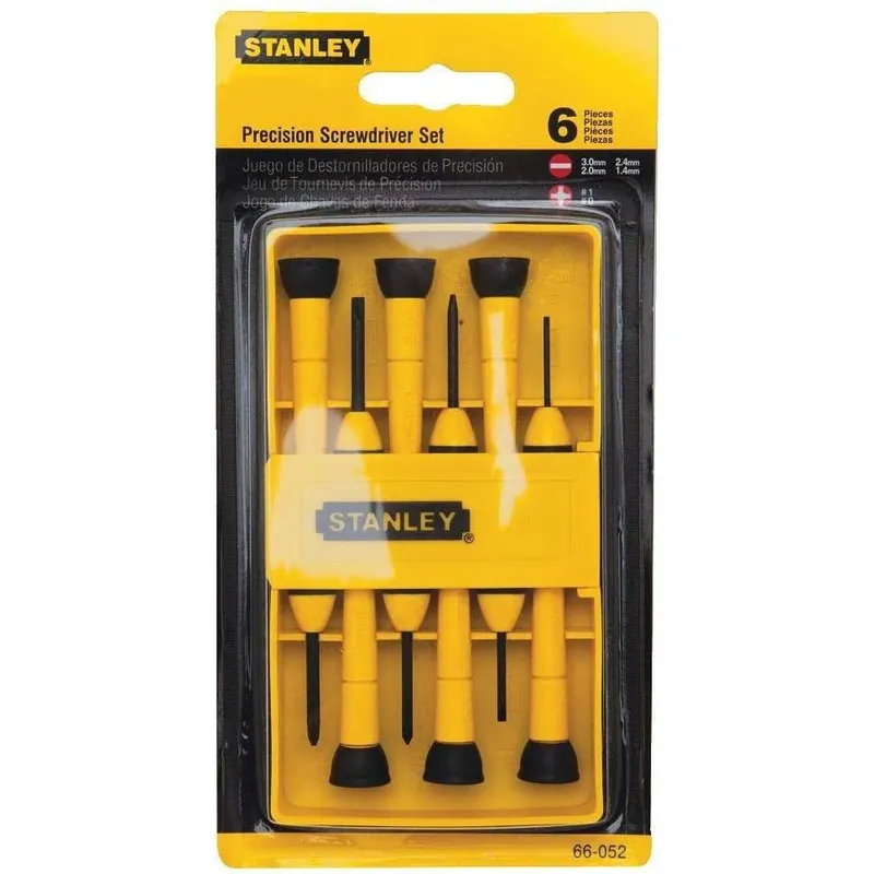 Stanley CushionGrip schroevendraaierset 6-delig