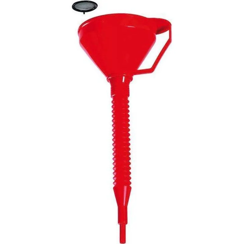 Trechter met flexibele tuit en zeef 160mm