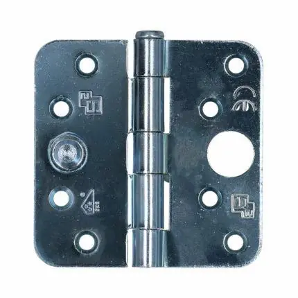 VEILIG Veiligheids scharnier 2,4 mm. 89/89 afgerond SKG*** per 3