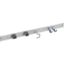 GEREEDSCHAPSLIJST ALU 80 CM. 5-DELIG