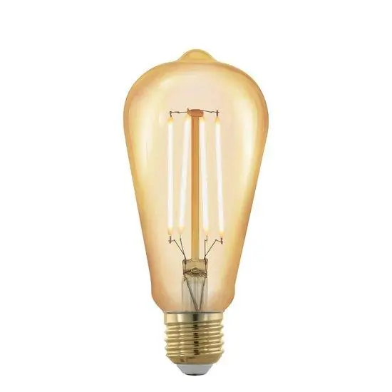 E27 LED ST64 4W amber 2200K 3-stepdimming