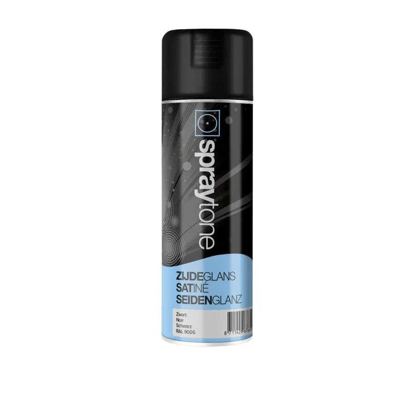 Spraytone Zijdeglans binnen/buiten zwart 400 ml