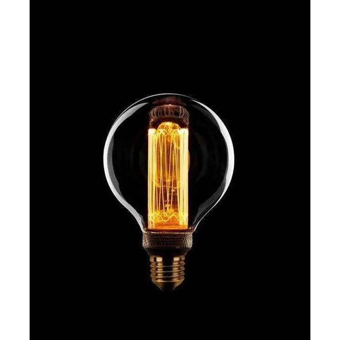 Led kooldraad Globe 80mm E27 1w 2.5w 5w 1800k HELDER 3 stappen dimbaar Scene switch 120L