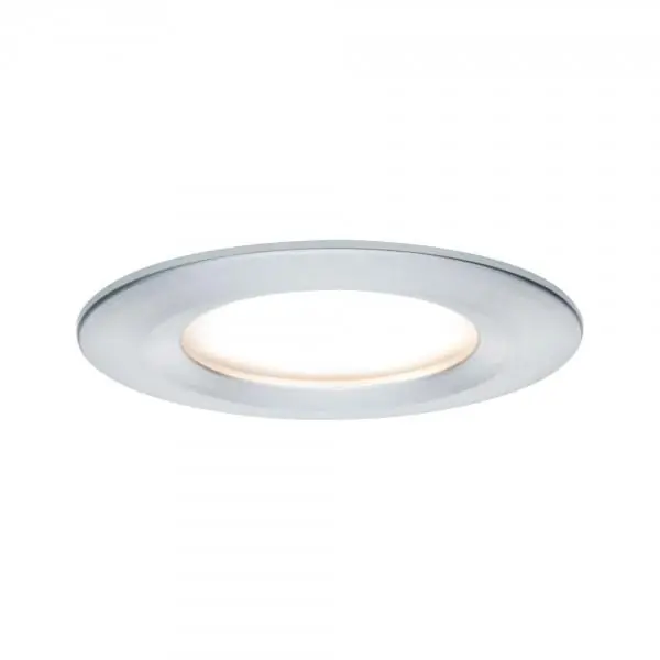 Paulmann EBL set Nova Coin 3-stapdim rond stijf LED 1x6,5W 2700K 230V Alu ged/Alu