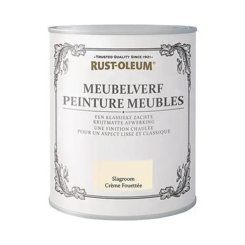 Rust-Oleum Chalky Finish meubelverf slagroom 125 ml.
