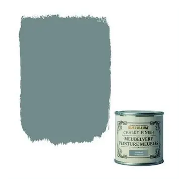 Rust-Oleum Chalky Finish meubelverf antraciet 125 ml.