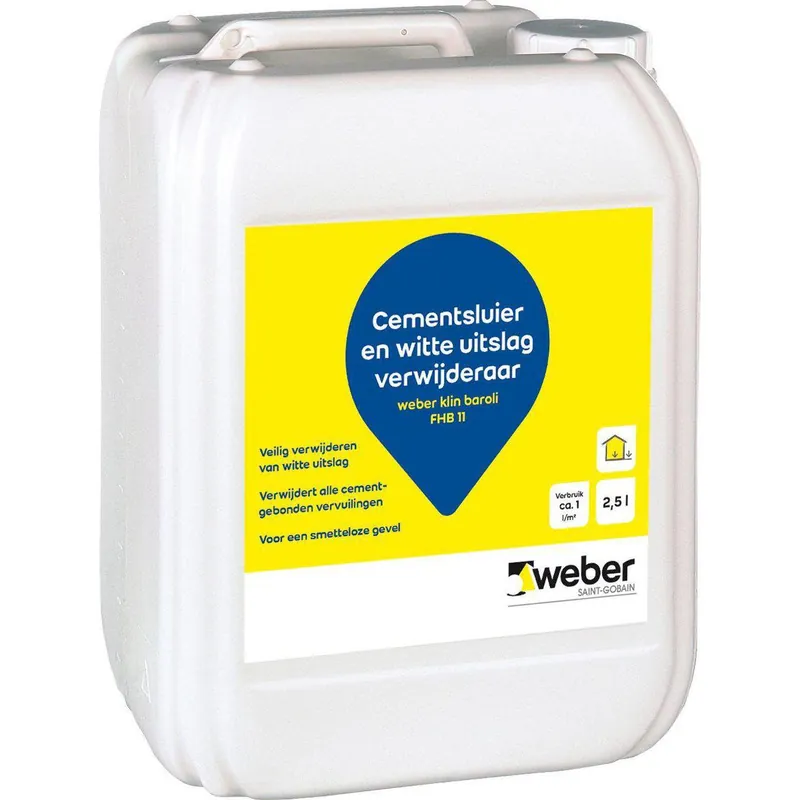 Weber Beamix Cement- en uitslag verwijderaar 2,5 liter