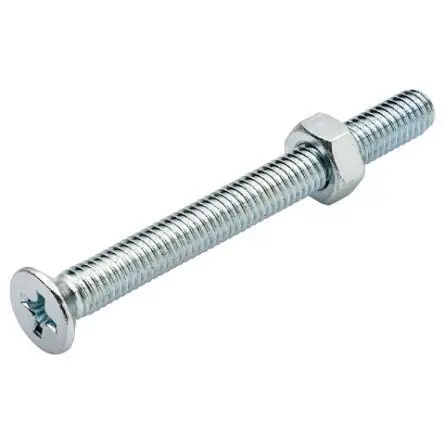 Home-fix metaalschroef VZ PK Ph-1 + moer M3x12 (25)