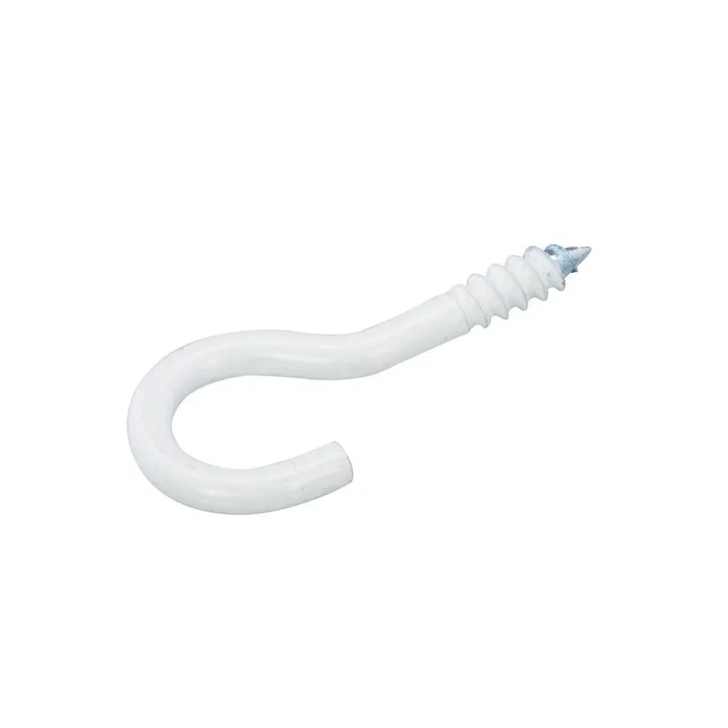 Home-fix schroefhaak wit 30mm (5)