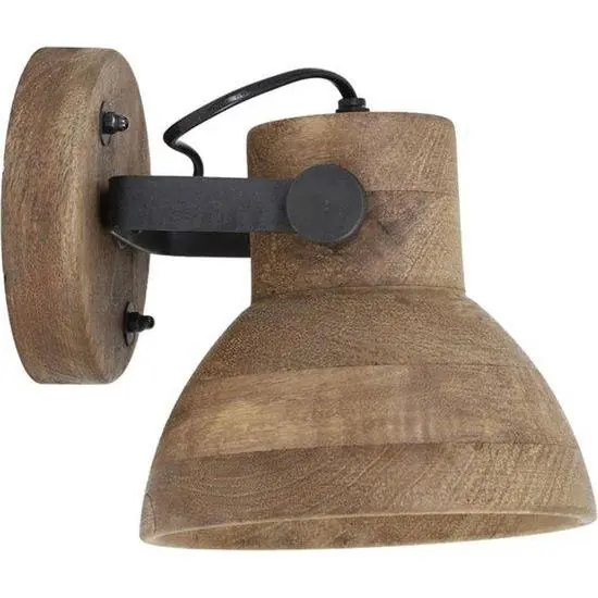 Light & Living wandlamp Ilanio bruin