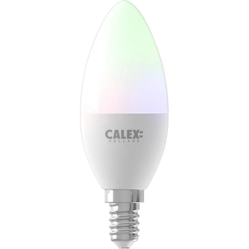 CALEX Smart LED kaarslamp B35 E14 220-240V 5W 470lm 2200 - 4000K+RGB