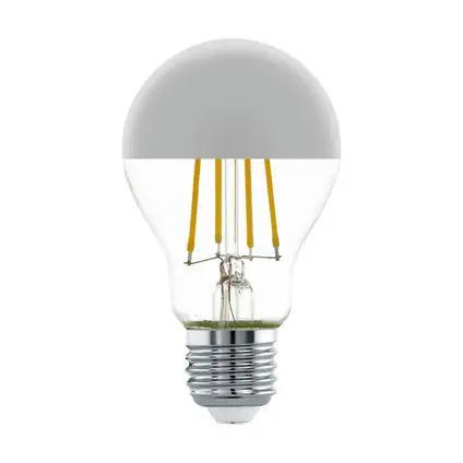 LED E27 A60 7W 2700K CHROOM 1 STK