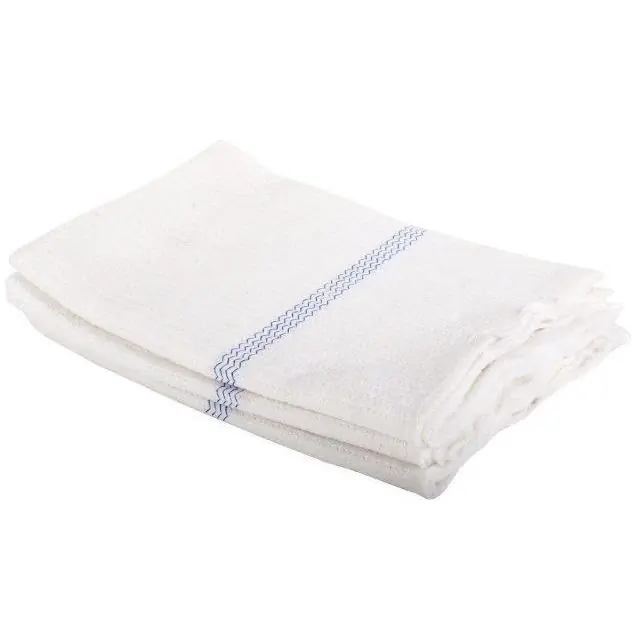 Dweil katoen 50x80cm wit 3 stuks