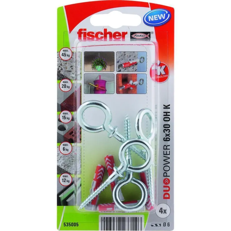Fischer DUOPOWER 6x30 met ooghaak