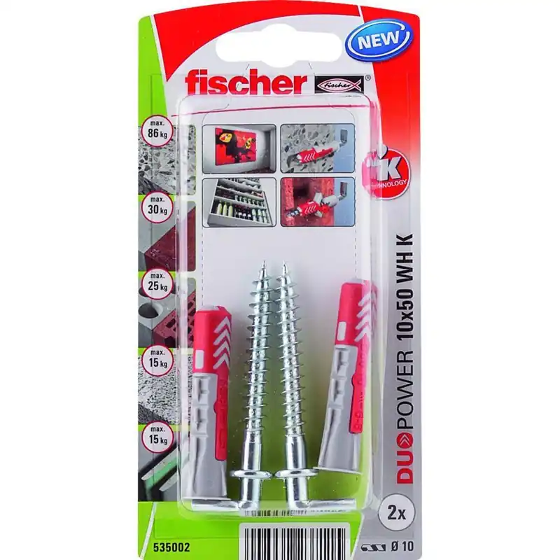 Fischer DUOPOWER 10x50 met winkelhaak