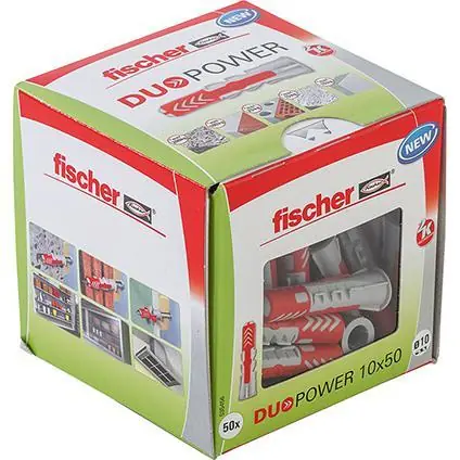 Fischer DUOPOWER 10x50 50 stuks