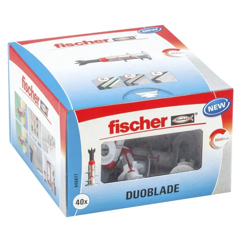 Fischer Gipsplaatplug DUOBLADE (40 stuks)