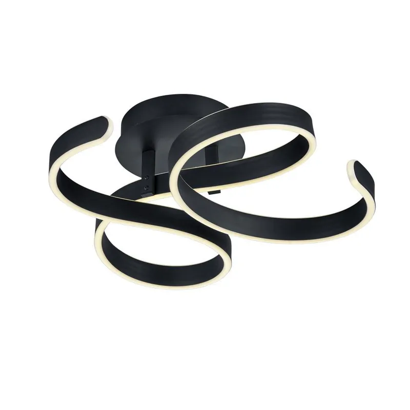 Trio plafondlamp Francis LED antraciet