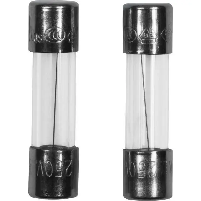 Glaszekering 2,5 a f 2 st.