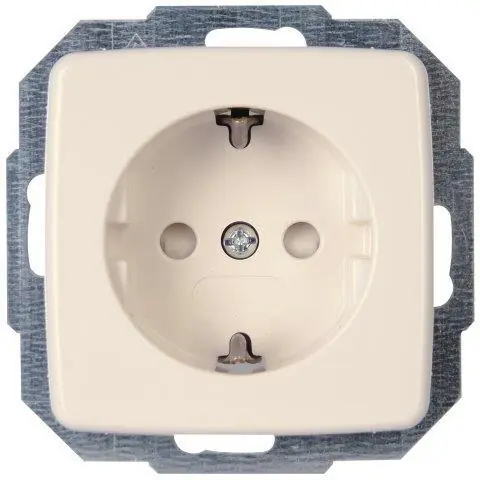 Rivo wandcontactdoos 1V RA KV helder wit