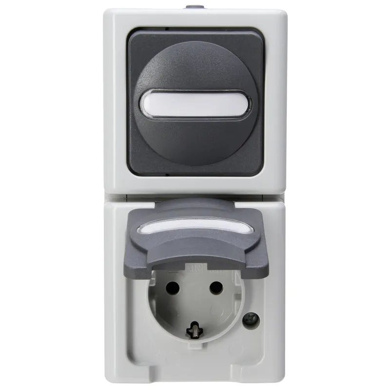 Blue Electric combinatie 1V RA vert. grijs