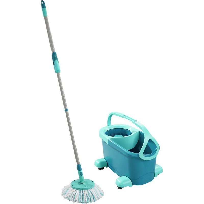 Leifheit Clean Twist Disc Mop Ergo met wieltjes