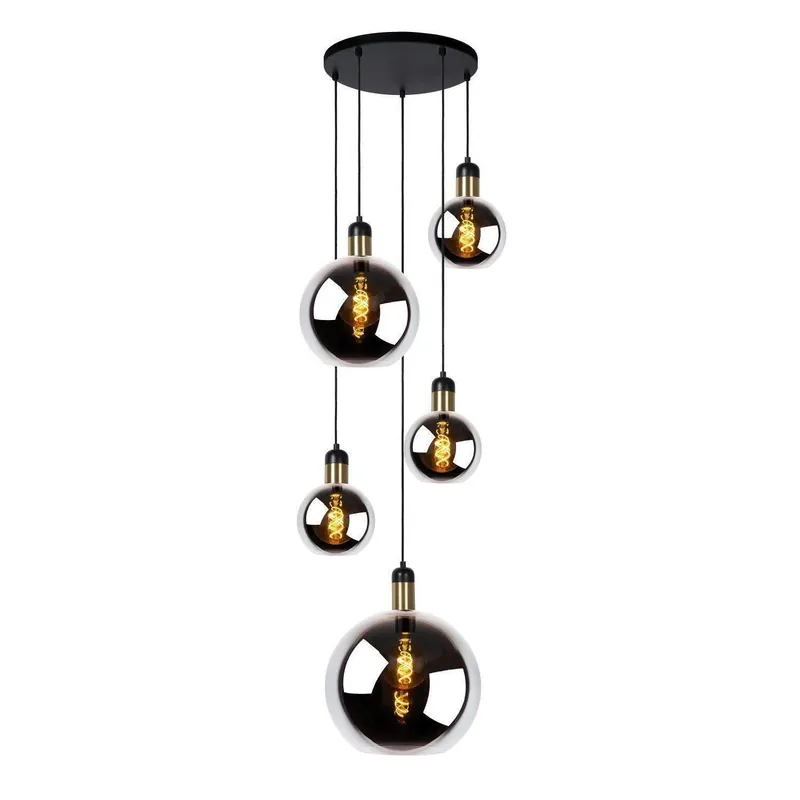 Lucide Julius hanglamp 5xE27 fumé