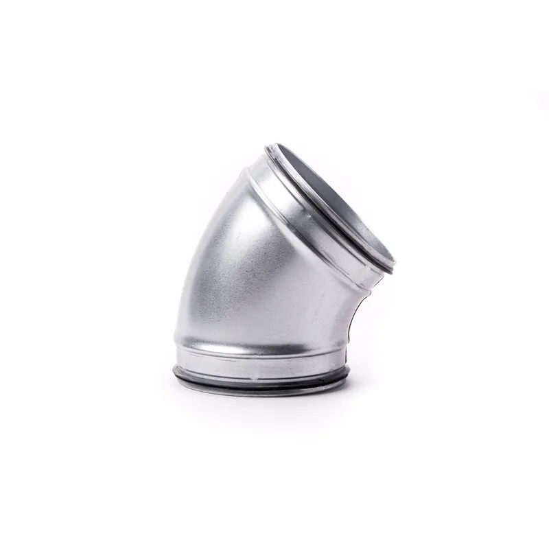 Safe gladde bocht  150mm 45 1 mtr.
