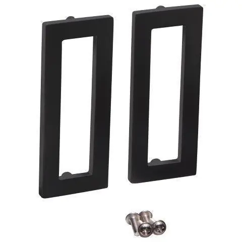 StoreMax Schuifdeur accessoire Handgr. recht (vk) zwart
