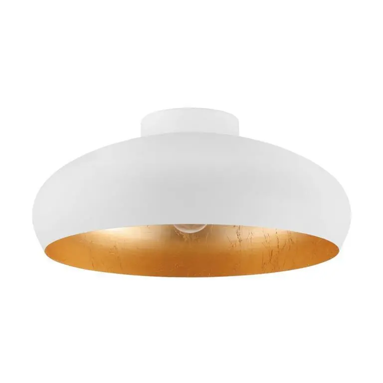 Eglo plafondlamp Mogano 40cm wit/goud