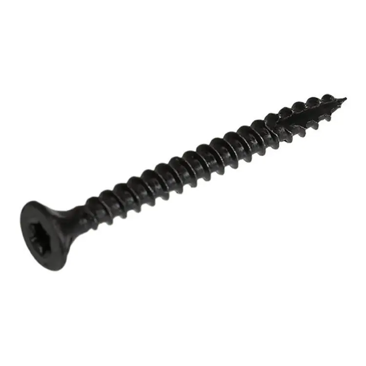 BlackLine spaanplaatschroef HCP zwart PK TX-20 + snijpunt 4.0x60/35 (20)