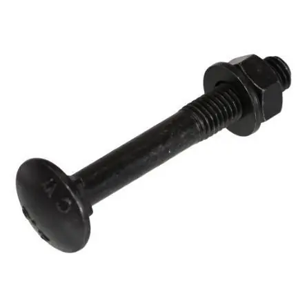 BlackLine slotbout + moer + sluitring HCP zwart M6x30 (25)