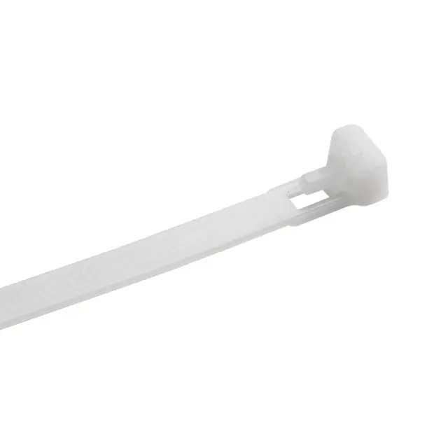Kabelbinder hersluitbaar wit (25 stuks)