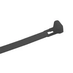 Kabelbinder hersluitbaar zwart (25 stuks)