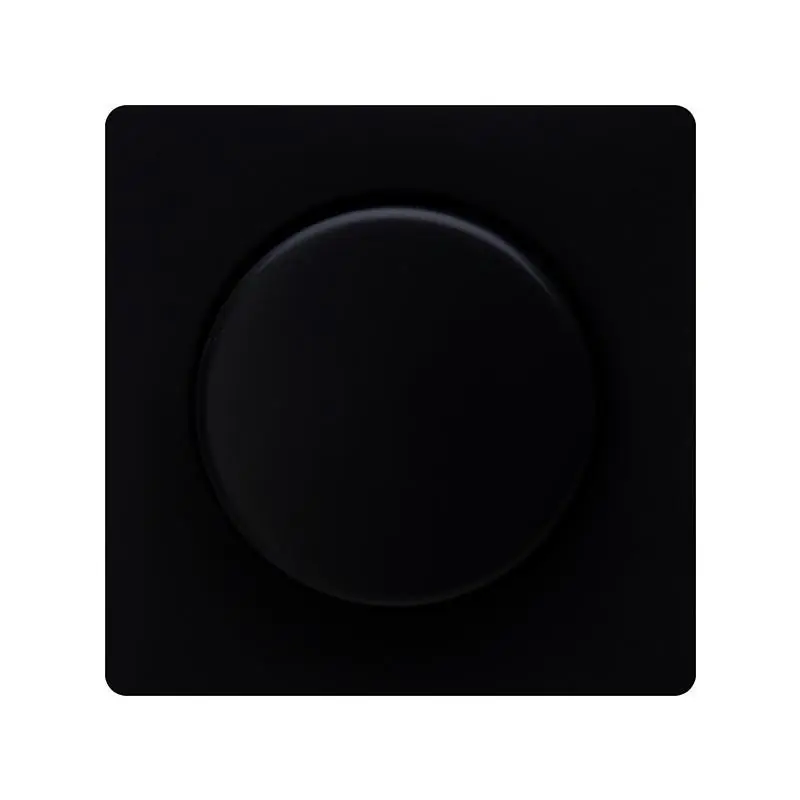 Kopp Paris centraalplaat dimmer mat zwart