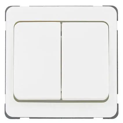 Peha Standaard inbouw schakelaar serie wit