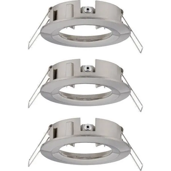Paulmann Inblp Choose 3 spots stijf max. 3x10W 230V 51mm ijzer geb aluminium