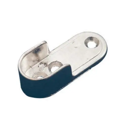 Intensions kk steun in de dag ovaal ijzer vernikkeld PE 17mm 10pp (2 stuks)