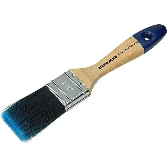 Anza Diamond Aqua platte kwast maat 1,5
