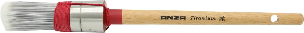 Anza Titanium ronde kwast maat 16