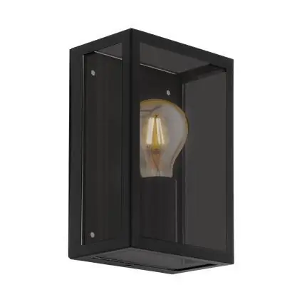 Eglo Alamonte wandlamp LED zwart/smoke