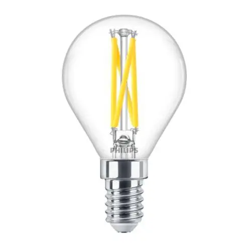 Philips LED kogellamp transparant E14 2,5W (25W) warm wit dimbaar