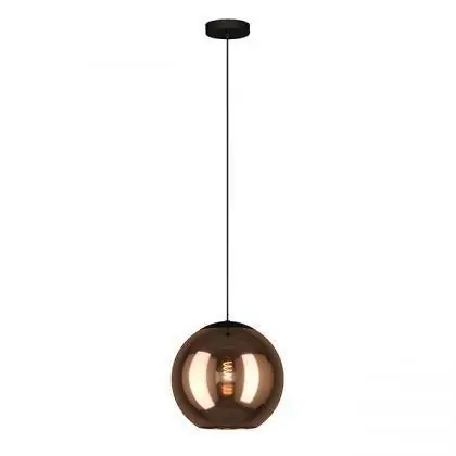 Eglo Cordoba hanglamp E27 zwart/koper