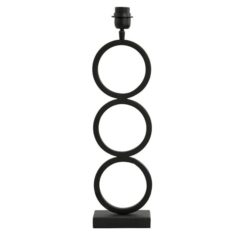 Light & Living lampvoet Stelios 15x10x51cm zwart