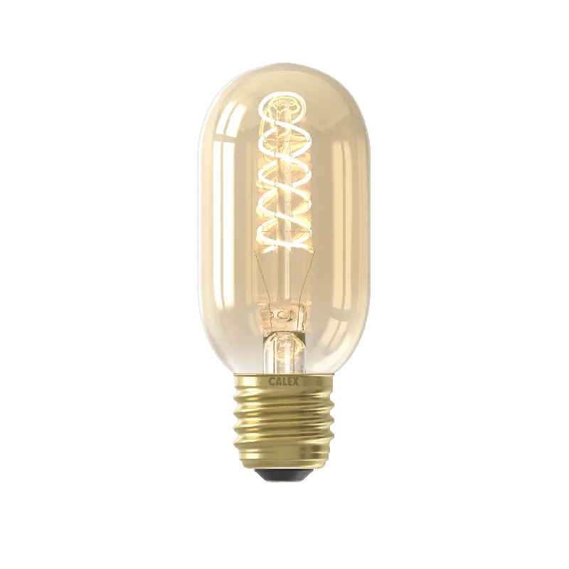Calex LED Flex buislamp E27 4W goud dimbaar