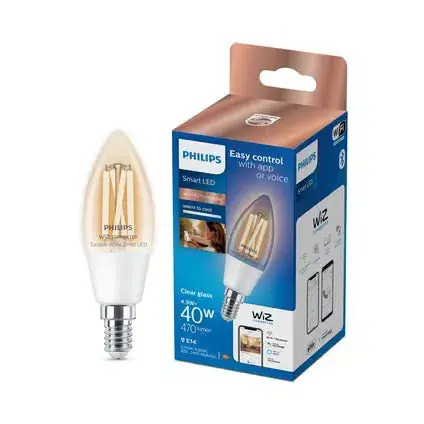 Philips PHI WFB 40W C35 E14 927-65 CL 1PF/6