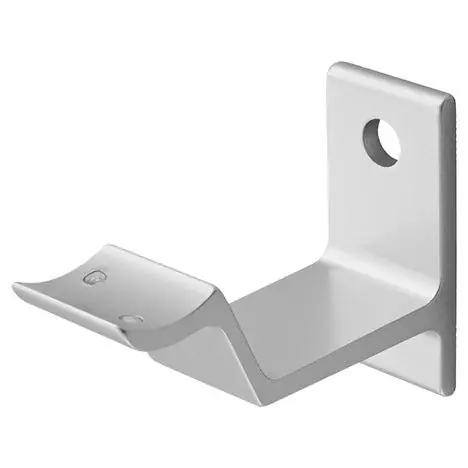 Hermeta leuninghouder type 3543-01 stokschroef 65 mm aluminium F1