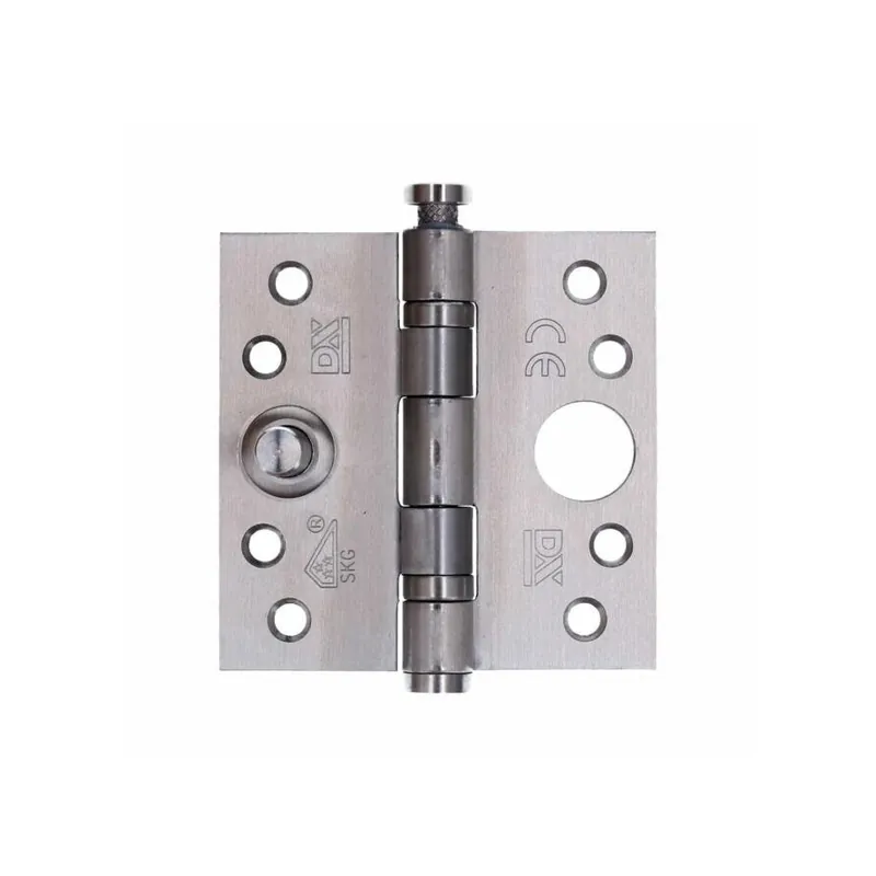 VEILIG veiligheids kogellager scharnier RVS 3mm 89x89 rechthoekig SKG*** (2 stuks)