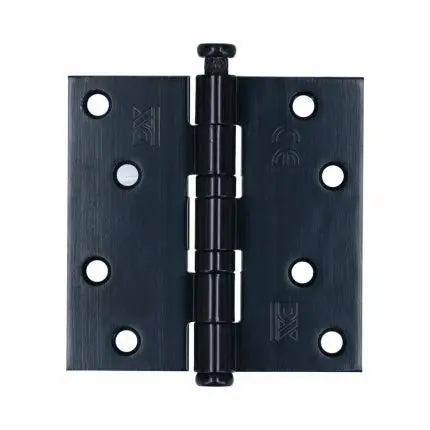 VEILIG nylonlager scharnier zwart 2,4mm 89/89 rechthoekig (3 stuks)